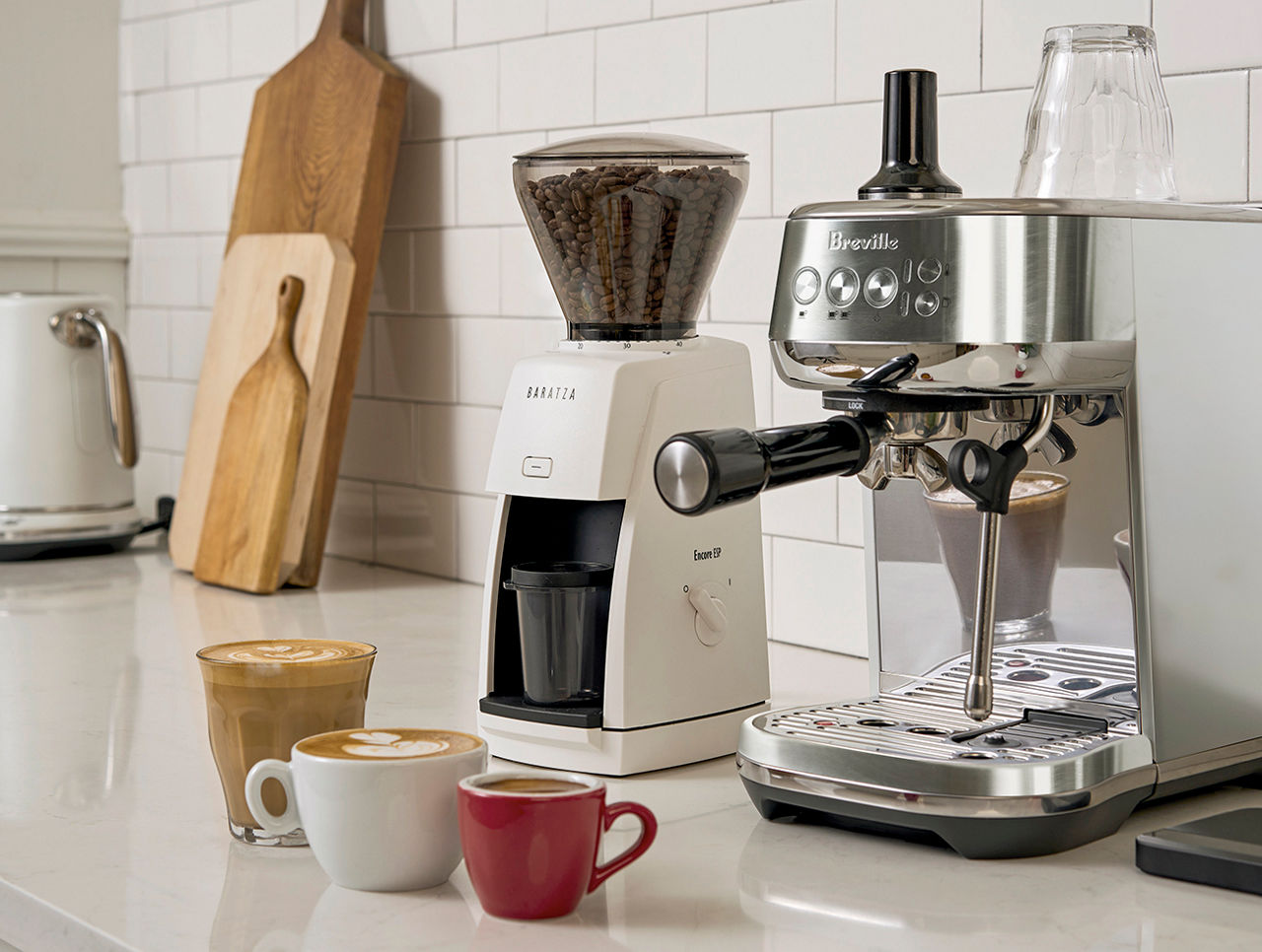 Baratza Encore ESP Automatic Grinder White