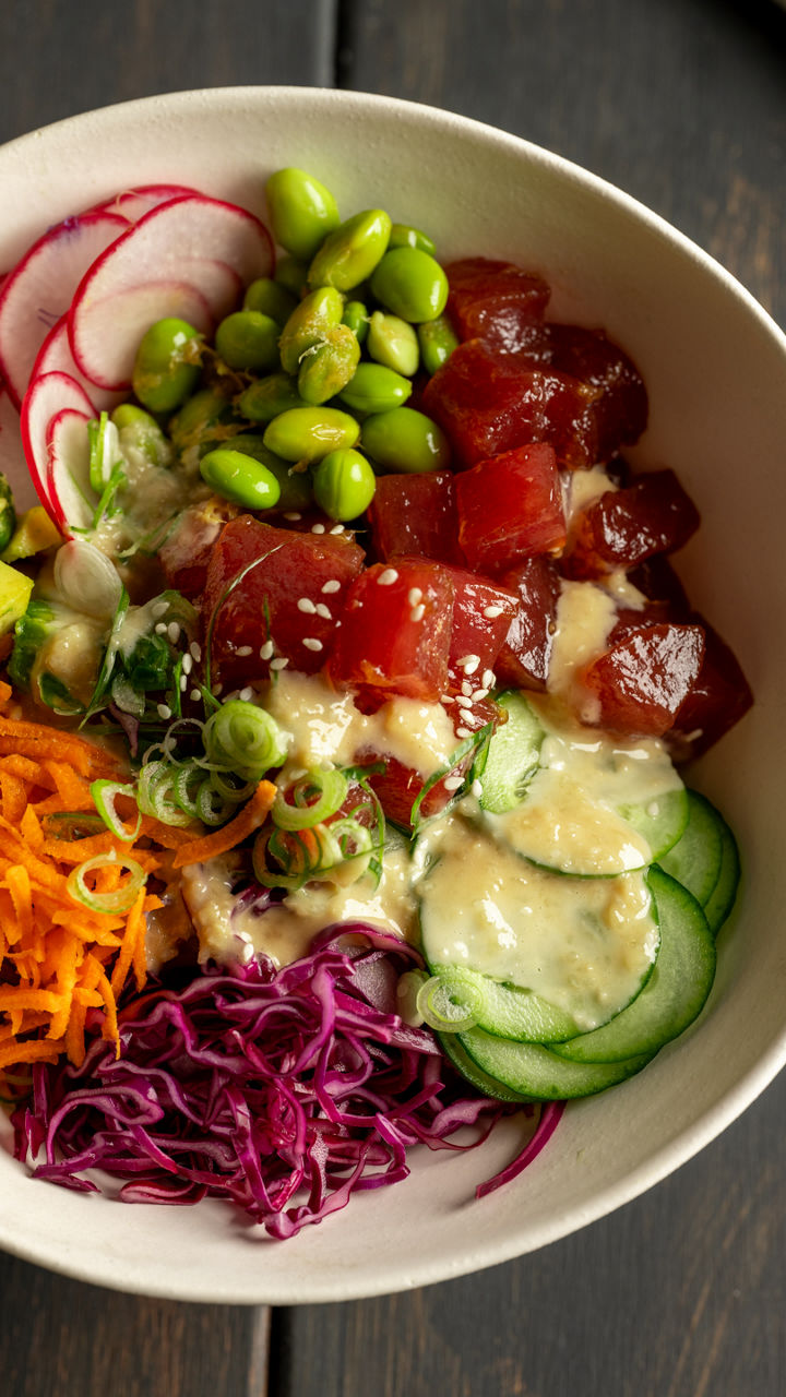 tuna poke bowl