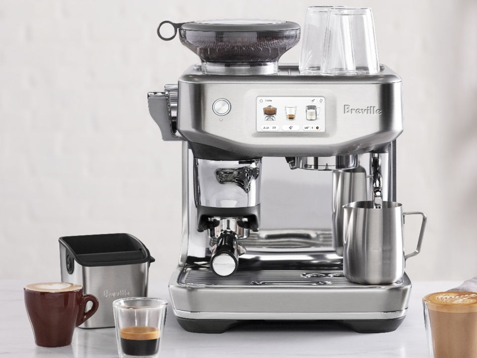Barista Express Impress - Assisted Manual Espresso Machine, Breville