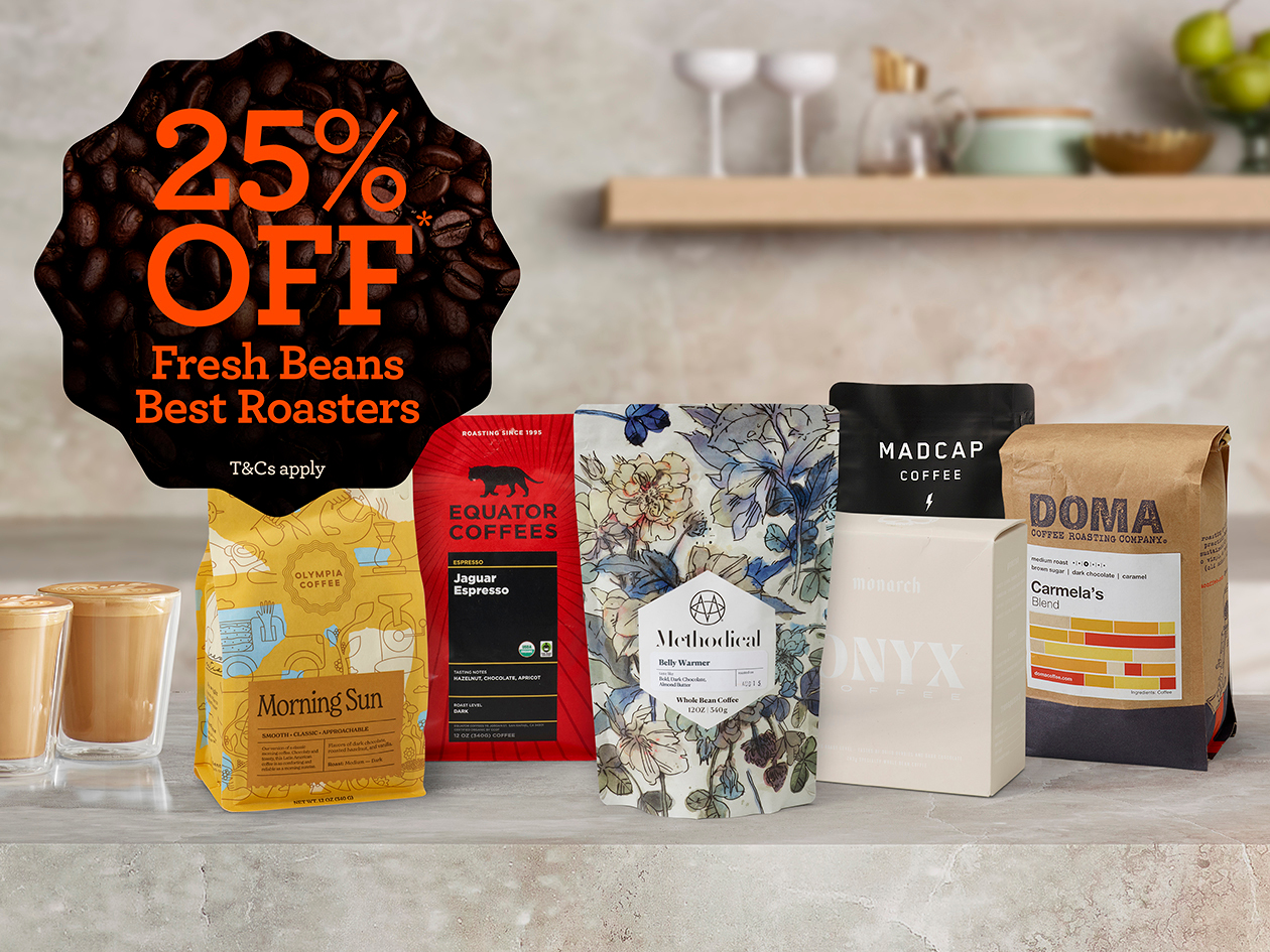 25% off fresh beans best roasters