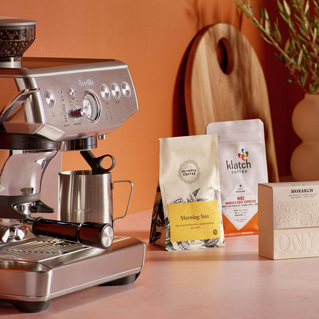 Home Espresso Coffee Machines - Automatic & Manual