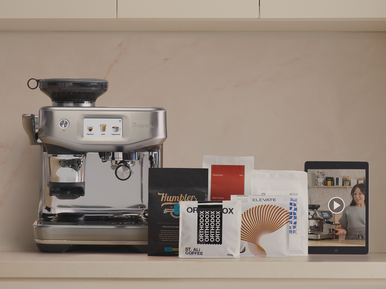 espresso machine with coffee bags 