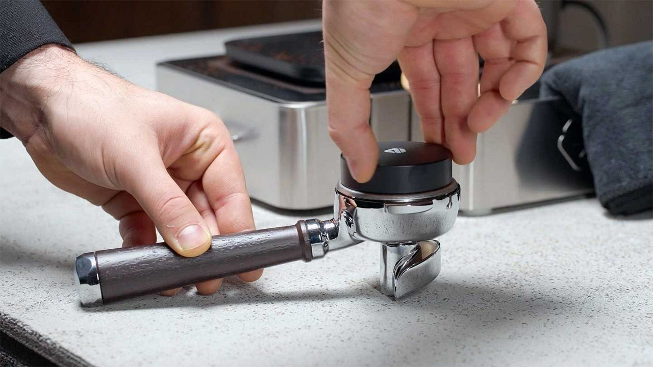 New portafilter design