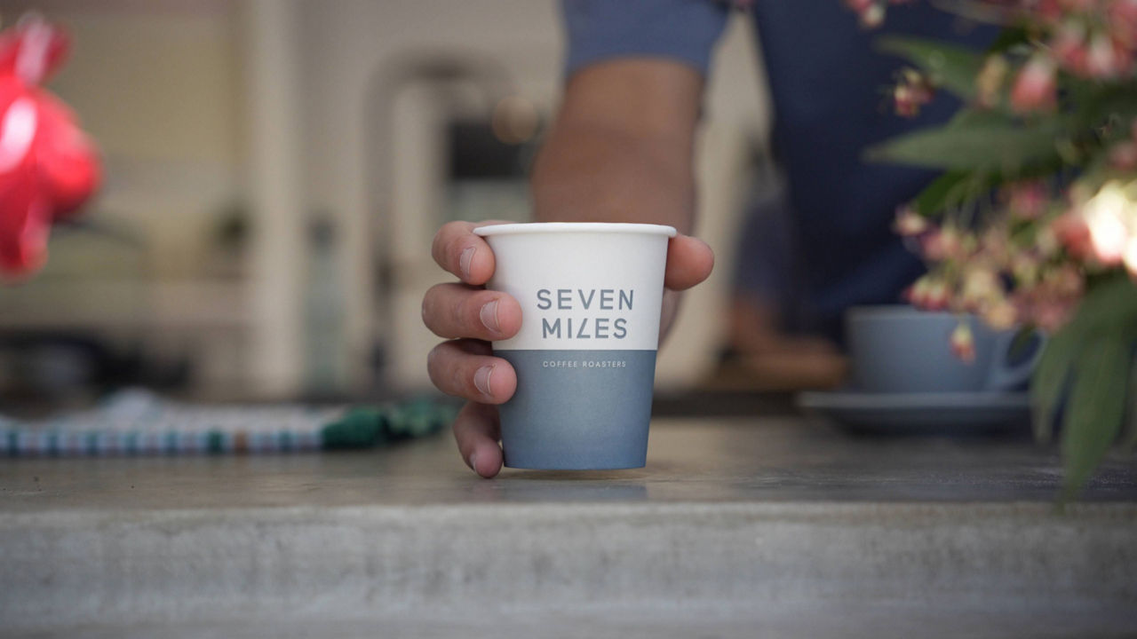 seven miles roaster at work