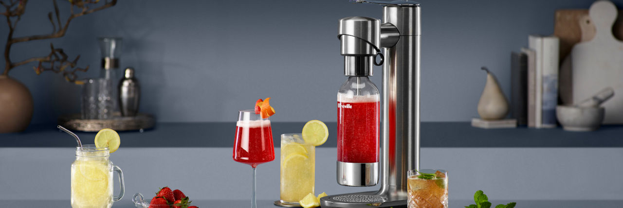 Add fizz to your everyday. Plus a touch of luxury to your benchtop.