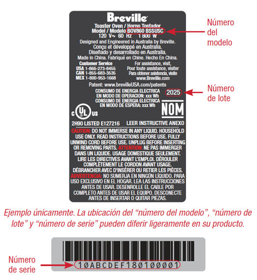 Product Serial Label