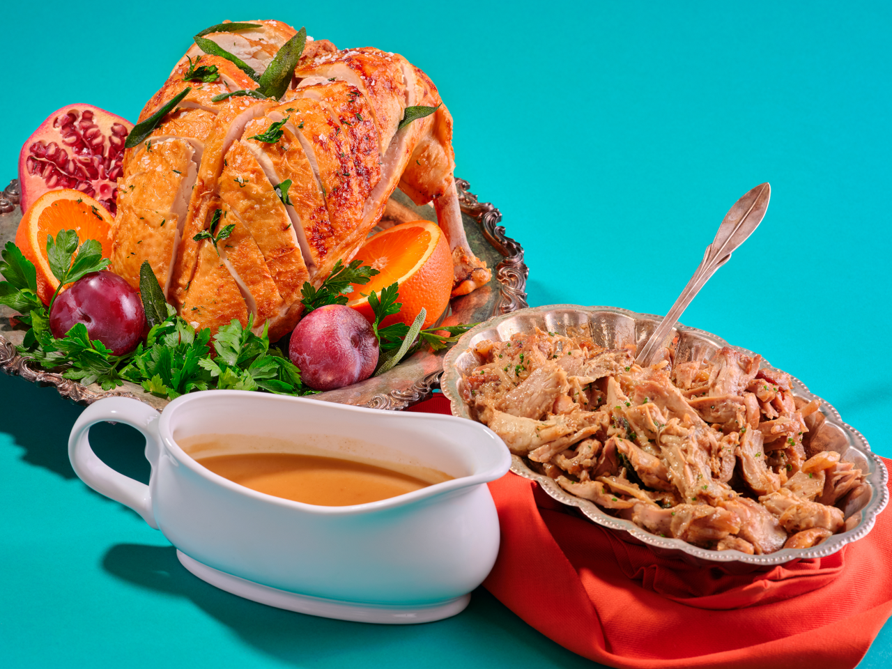 Perfect Roast Turkey in Two Hours