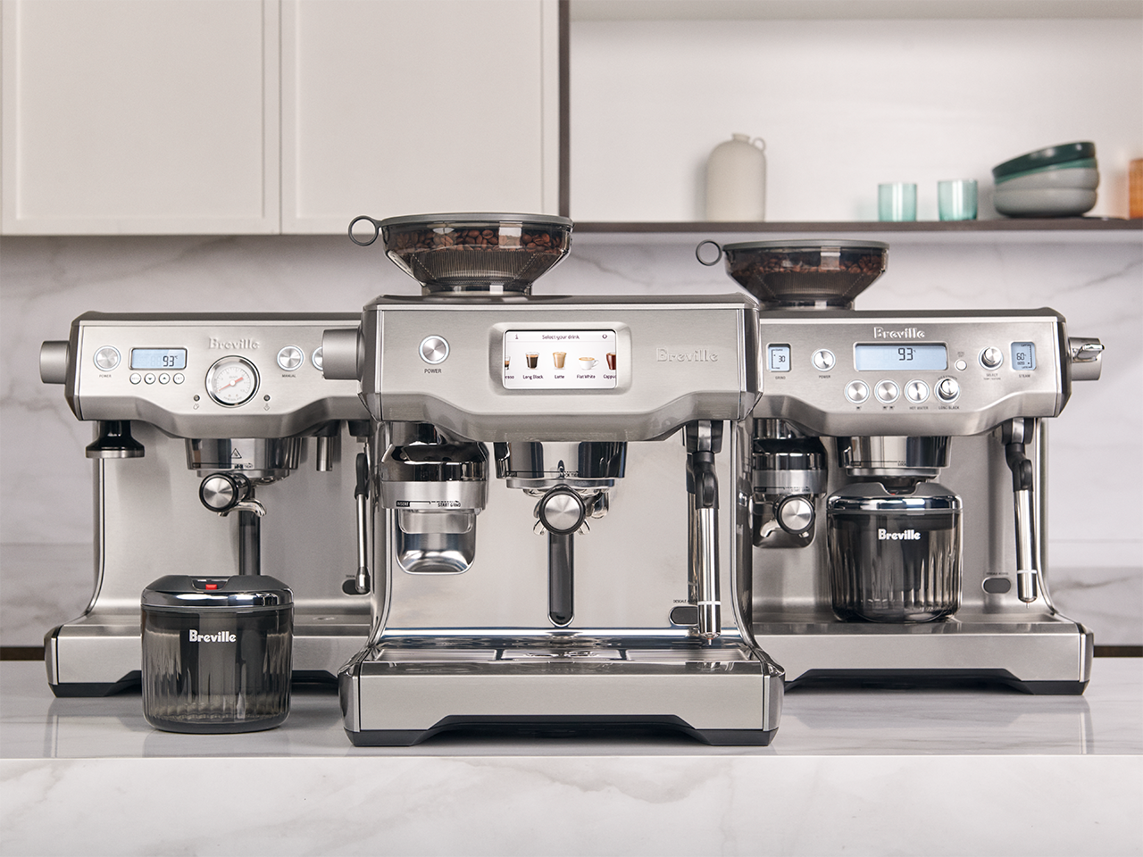 BR001 Maquina Cafe Expreso Breville Con Molino De Granos - DOSZE EQUIPMENT