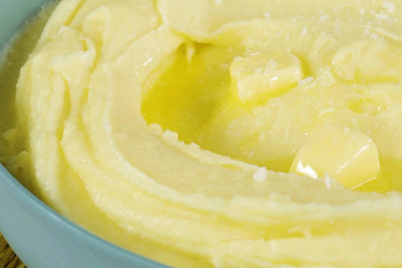 roasted potato puree