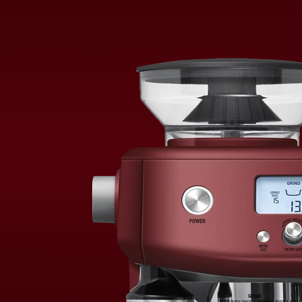 Breville Smart Grinder Pro Red Velvet