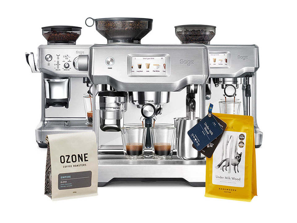 Sage espresso machines with Beanz products