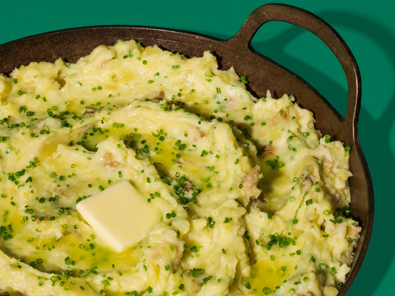 Creamy Smashed Potatoes